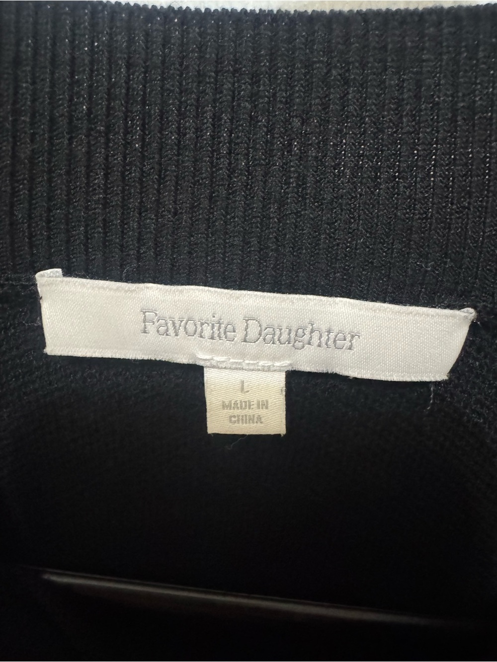 Favorite Daughter Whitney Dress Black Size Large - Picture 4 of 5